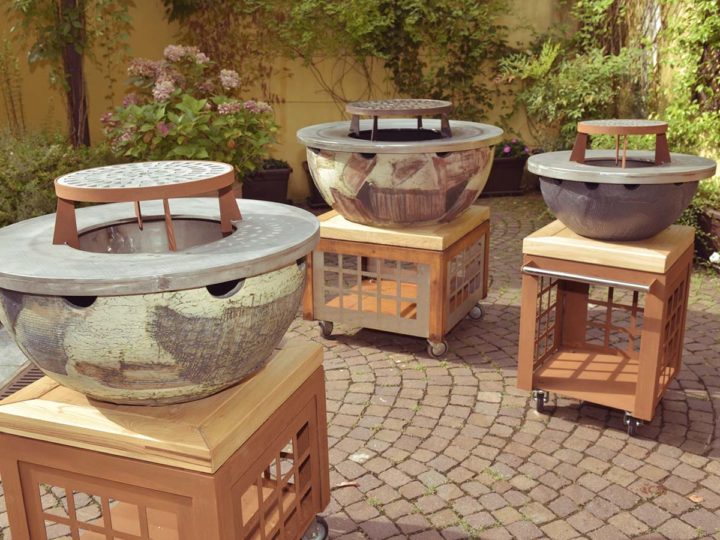 Foculus, il nuovo barbecue di ceramica per esterni