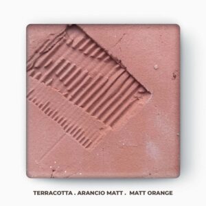 TERRACOTTA . Arancio matt .  Matt Orange